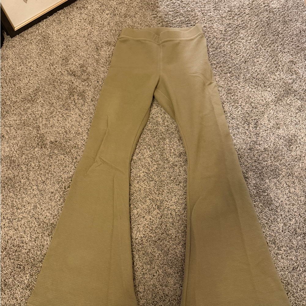 Aerie Olive Boot Cut Pants